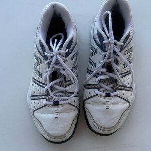 New Balance White and Gray Men's Shoes